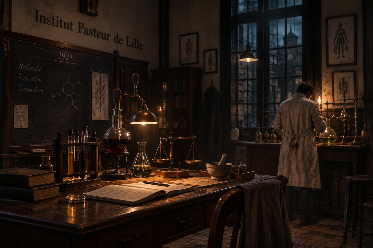 Le laboratoire de l'Institut Pasteur de Lille
